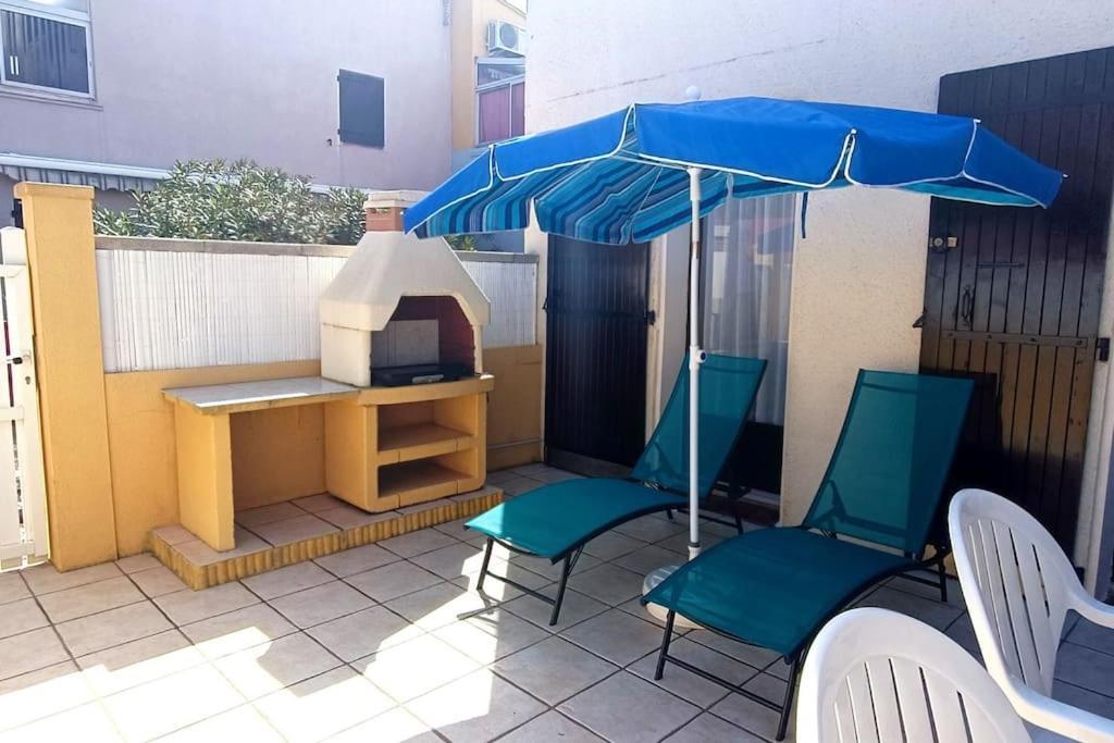 2Min A Pied De La Plage Grande Terrasse Le Barcares Exterior photo